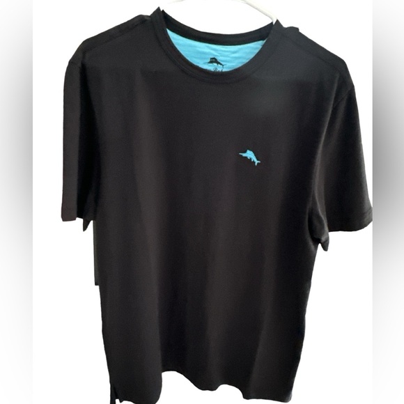 TOMMY BAHAMA Mens T Shirt Size Small NWT/New Black MSRP $59.50 - Picture 1 of 6